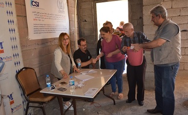 Hammurabi Human Rights Organization continues to carry out its Relief Program for 2016 assisting internally displaced people.