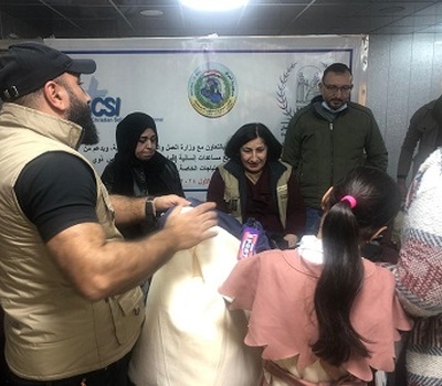 As part of Hammurabi Organization’s Christmas and New Year’s Campaign to Help Poor and Orphans